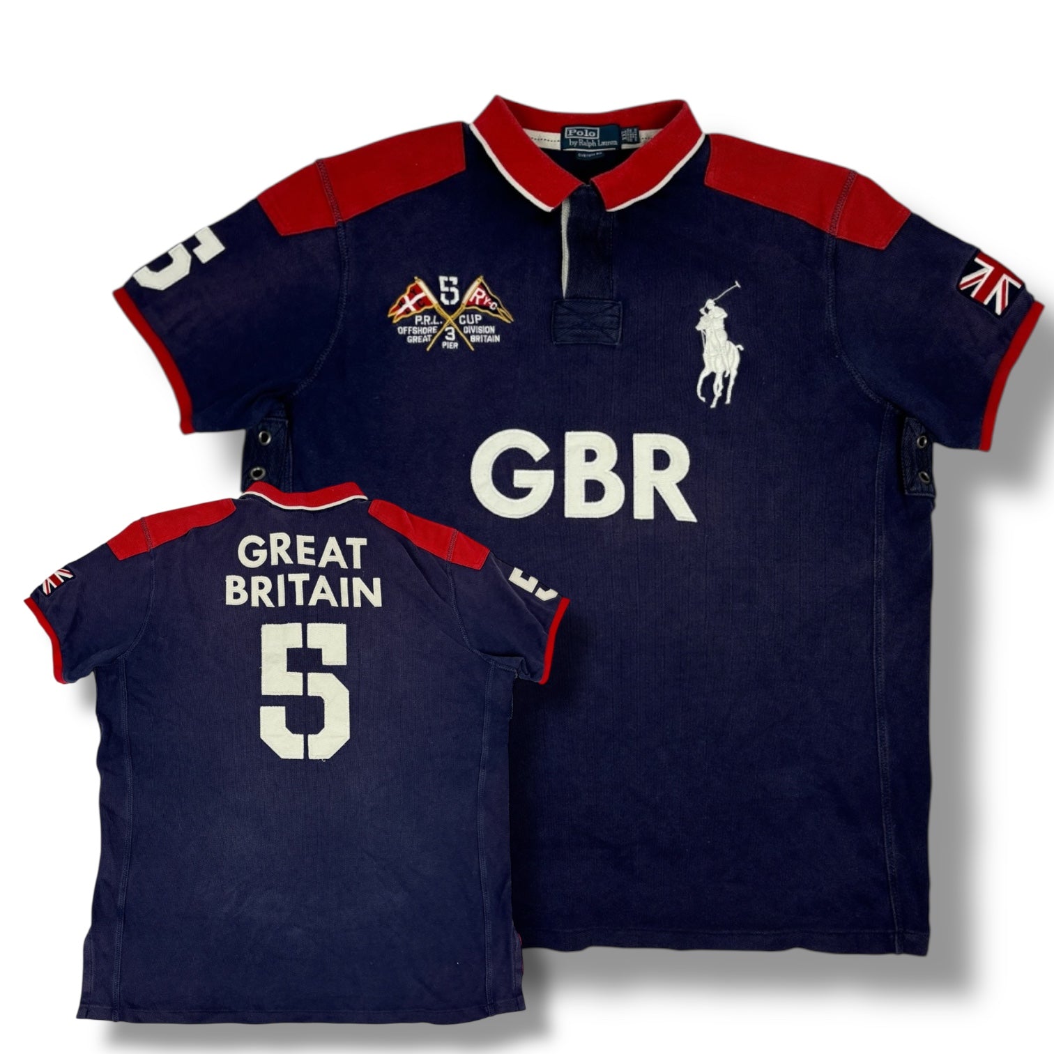 Vintage Ralph Lauren Great Britain Polo (XXL)